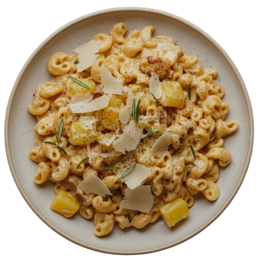 Pasta patate e provola